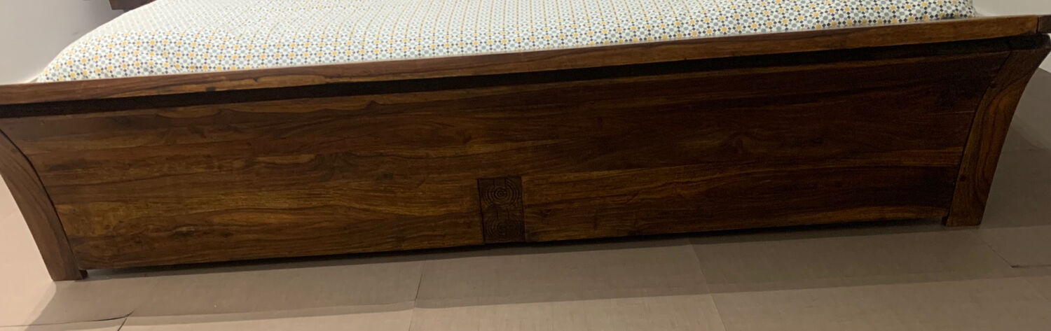 Bed and bedside tables