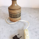 Vintage sandstone lamp, 1970