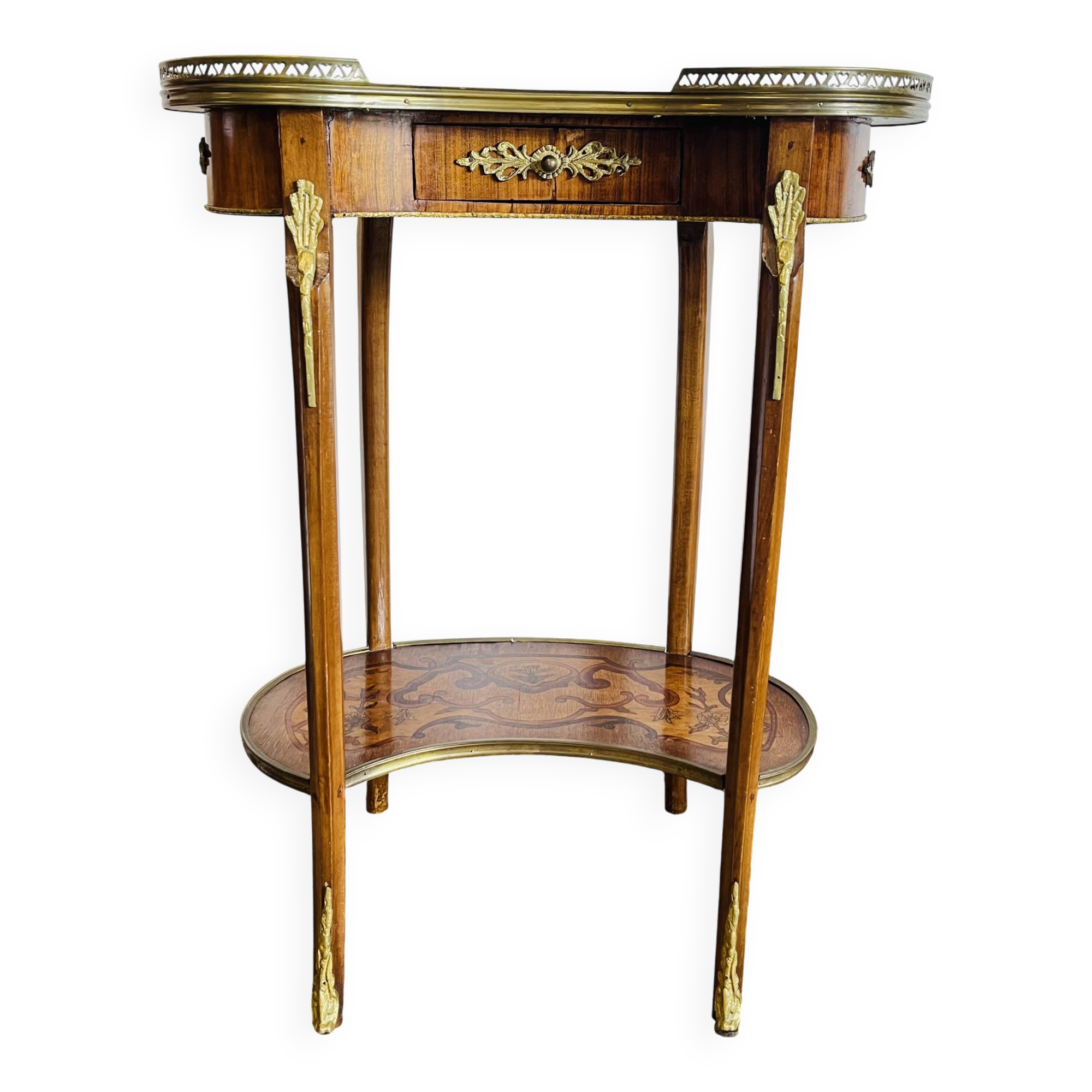 Louis XV style kidney side table – Napoleon III period
