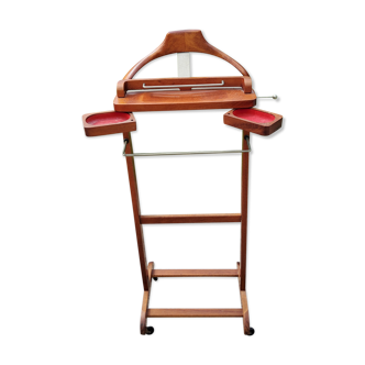 Chamber valet in mahogany tinted beech
