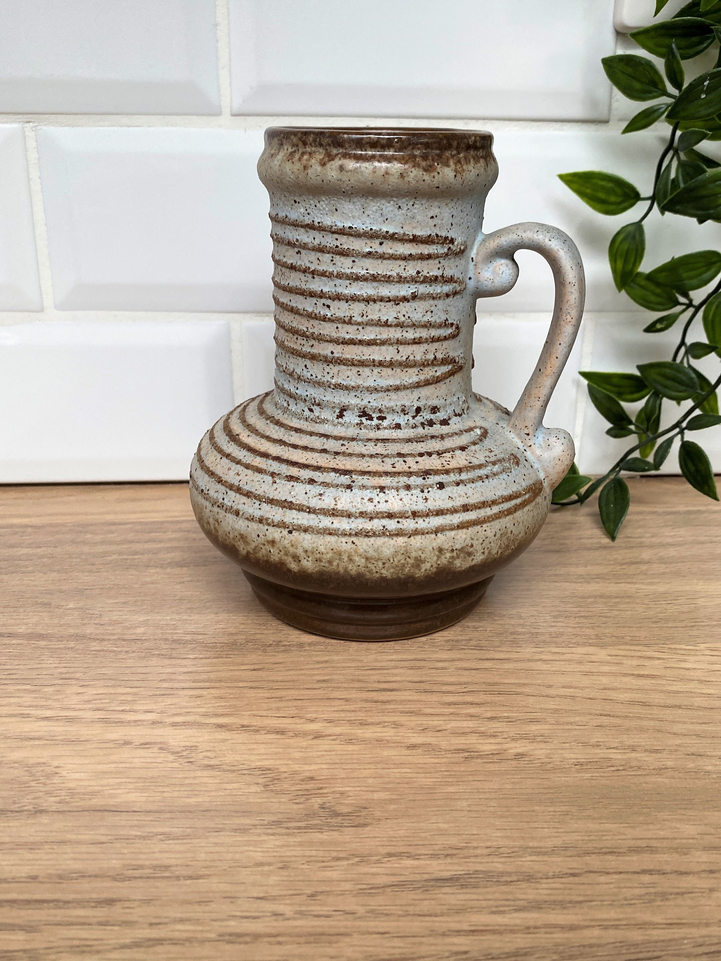Vintage ceramic vase Strehla Germany