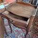 Pair of Louis XV style niche bedside tables