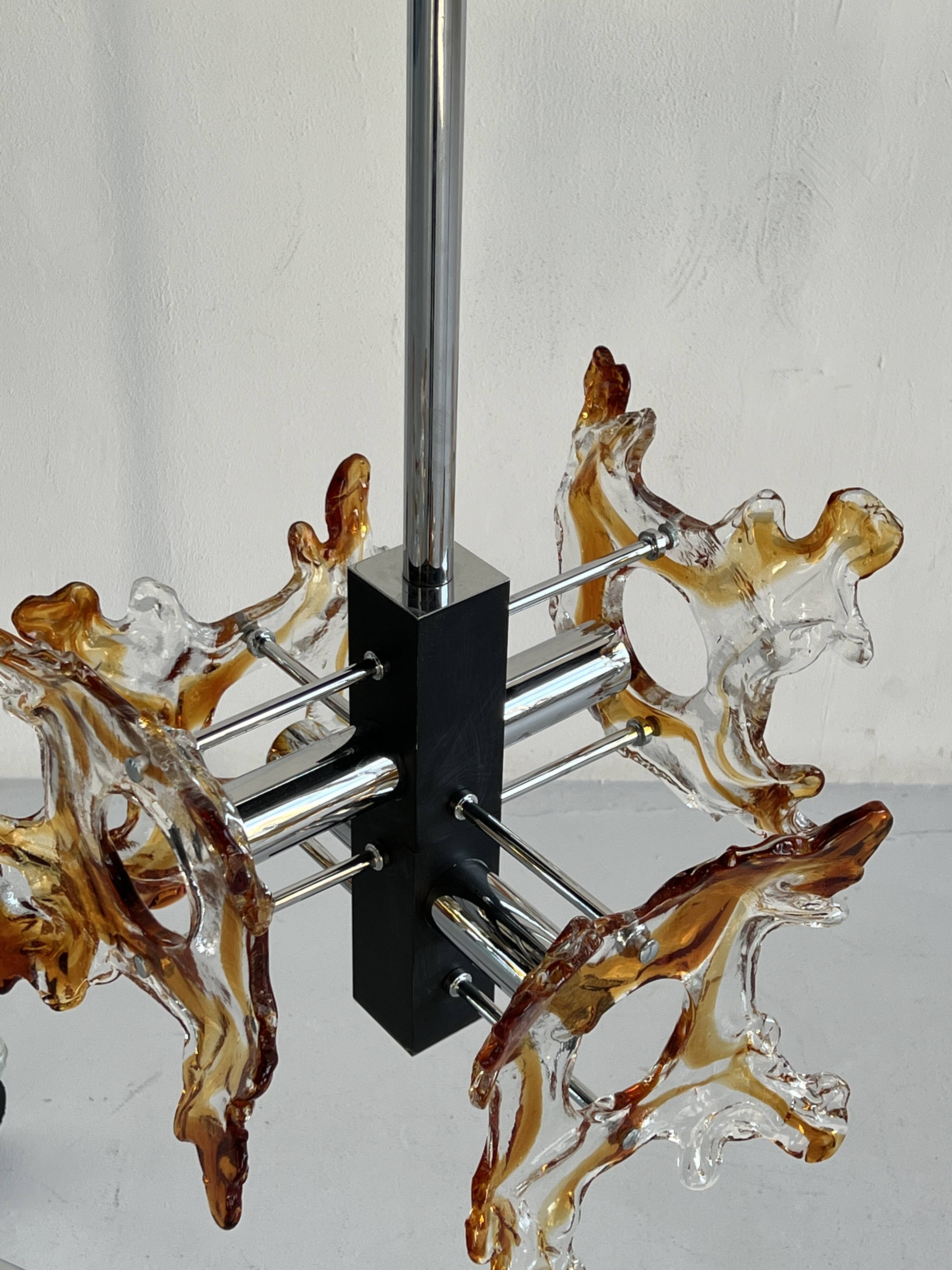 Mazzega Ceiling Lamp, Italy, 1970's