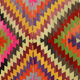 Anatolian handmade kilim rug 264 cm x 172 cm