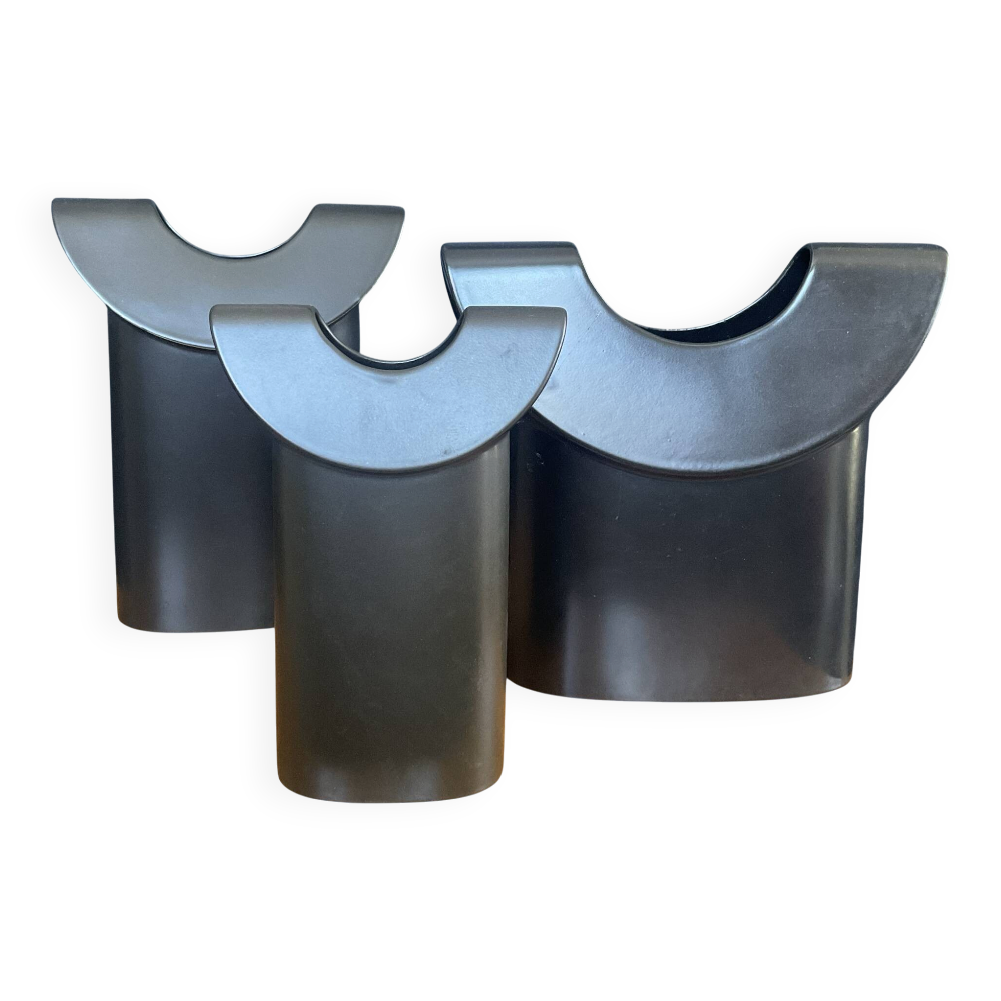 Trio de vases design par Paulus Van Leeuwen