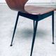 Mid-Century Modern Plywood Side Chairs attributed to Carlo Ratti for Legni Curvati, Italy, 1950s, Set of 3