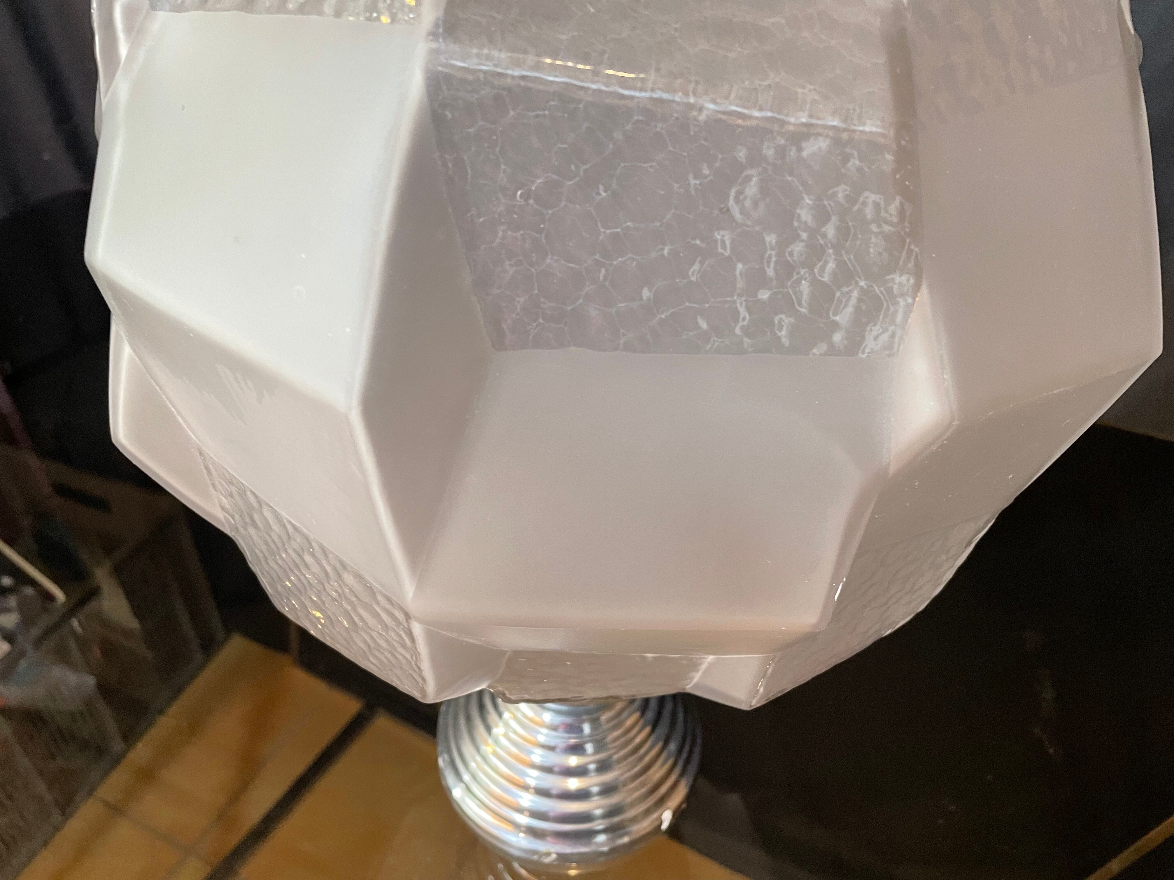 Globe pendant light 1930s/40s