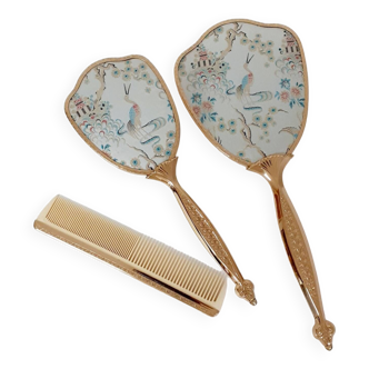 Lissco 60's hand mirror set