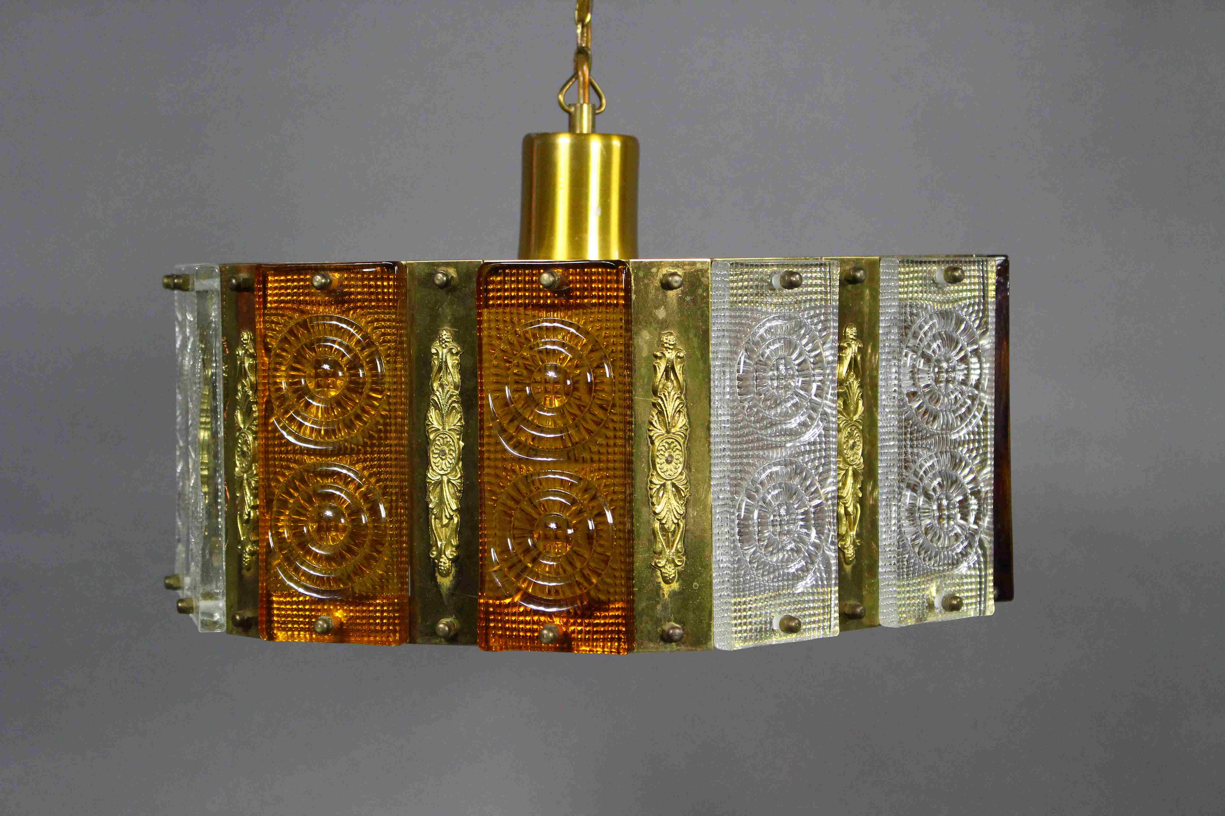 Danish pendant lamp by Vitrika, 1960s