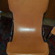 Leather and chrome chairs 1970
