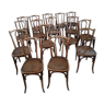 Set of 16 Japy bistro chairs