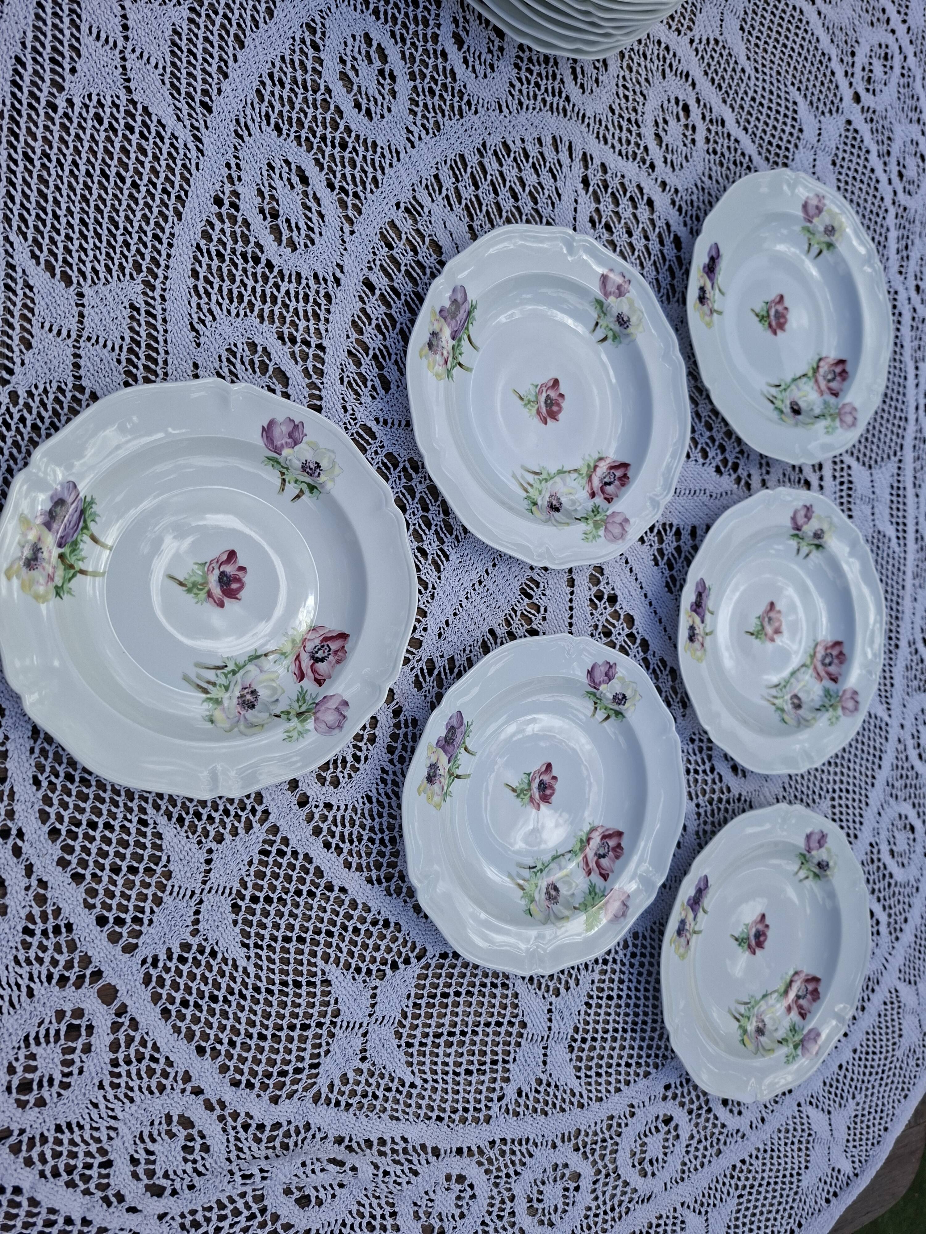 Assiettes Creuse  Limoges Unic Paris Ancienne Fabrique Royale