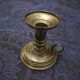 Patinated metal bougeoir