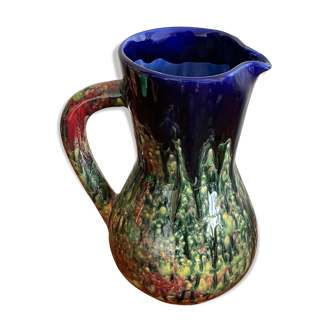 Morvan pitcher in glazed ceramic