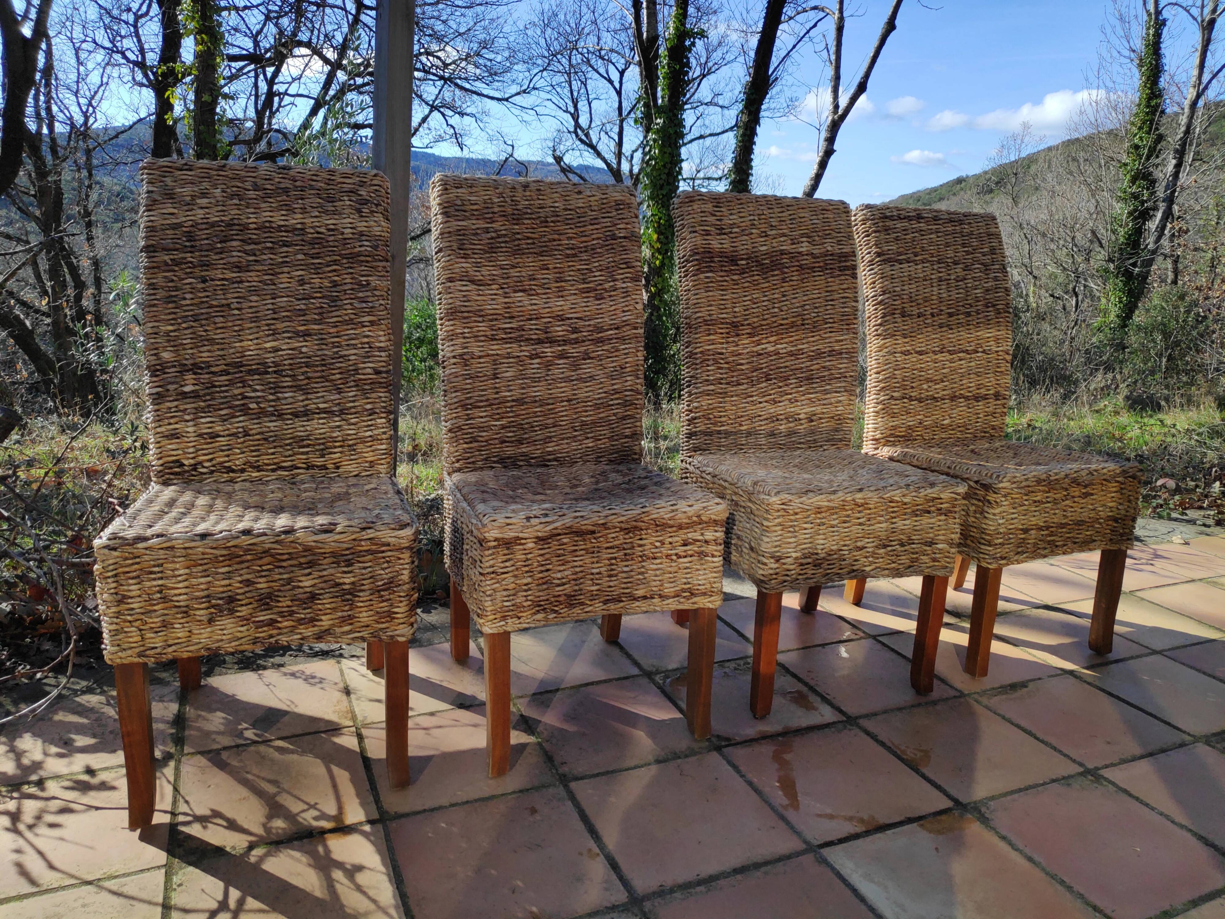 chaise en abaca