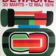 Affiche originale de Jean Dewasne, Louisiana Museum, 1974