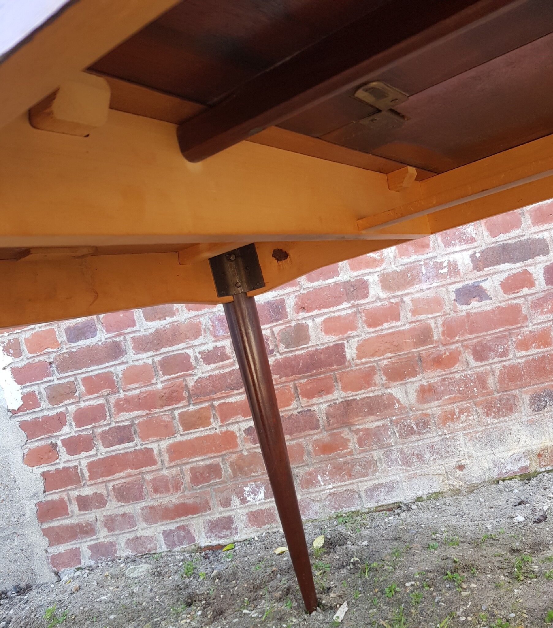 1960 scandinavian teak table