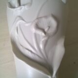Calla Lily Franklin Mint Biscuit Lamp by Nicholas Berenczy