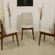 Lot 3 chaises scandinave année 60 en hêtres ref Jack