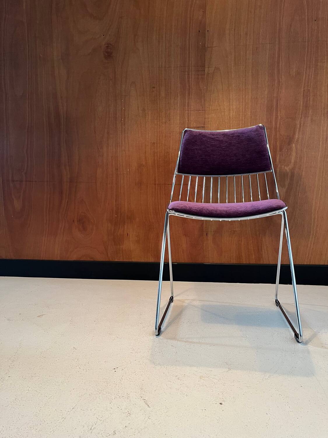 Vintage Novalux chair, design by Rudi Verelst 1970 law.