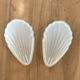 Pair of shell sconces
