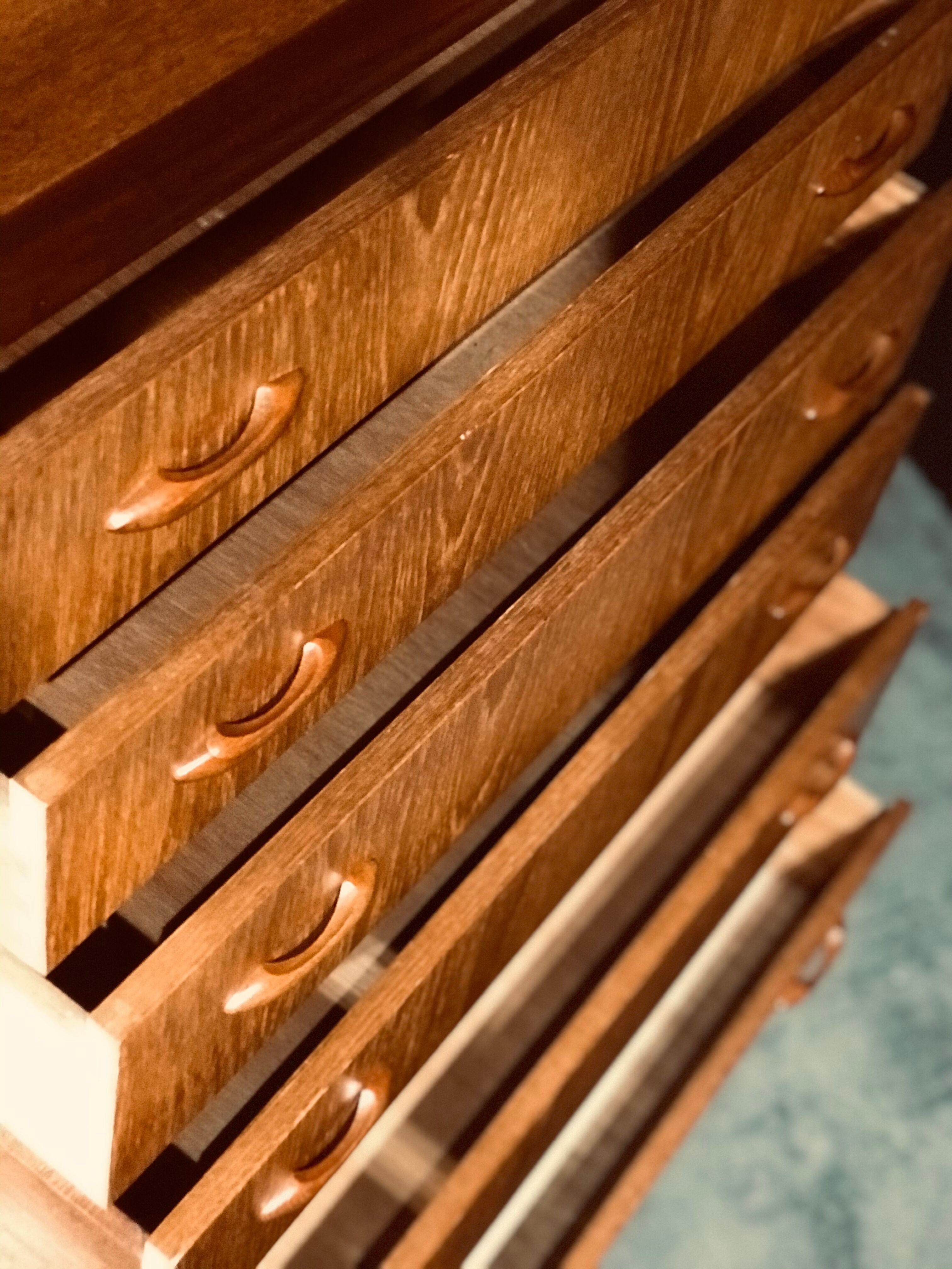 Mid-century english teak chest of drawers, 1960s