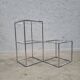 Poul Cadovius Série Abstracta Table d'appoint modulaire en cubes chromés, années 1960