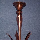 Amethyst chandelier (signed) Murano circa 1940-50