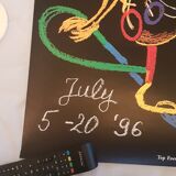 Original poster Rolf Unie- 30 th Montreux Jazz Festival