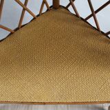 Corner Wicker shelf