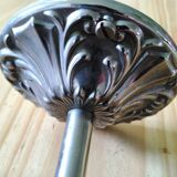 Glass and metal wall lights