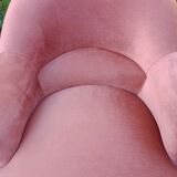 Toad armchairs, a pair