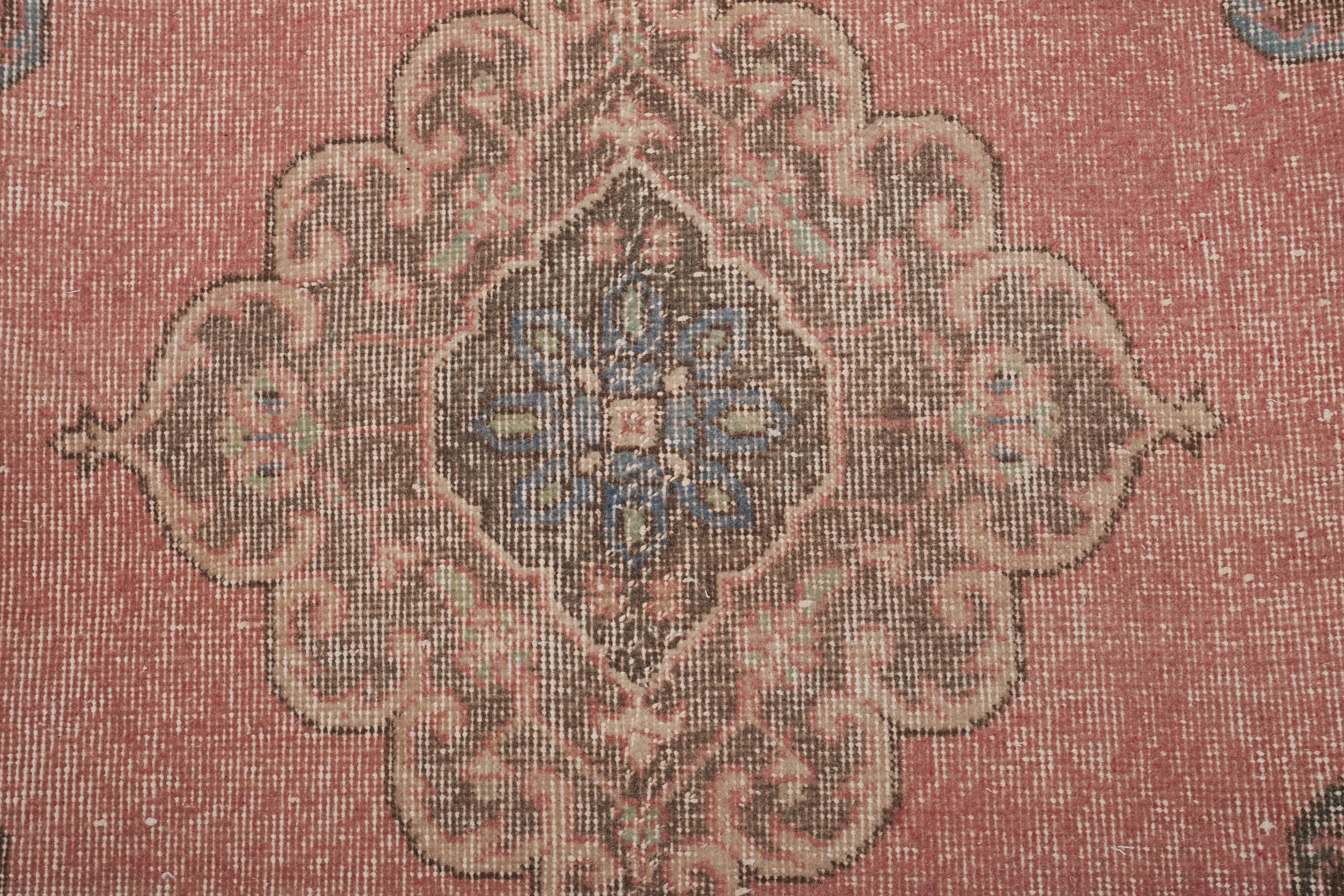 Vintage Turkish Oushak Rug Handwoven 85x740 cm