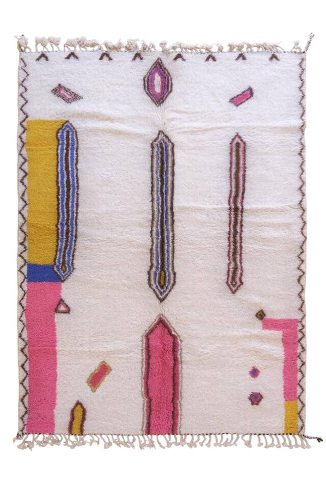 Tapis bérbere fait main traditionnelle 250cmx150cm