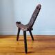 Brutalist tripod chair