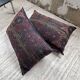 Paire de coussins XXL Kilim vintage