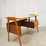 Midcentury Italian design writing desk Vittorio Dassi