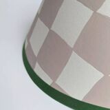 Checkered lampshade