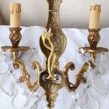 Paire d'appliques bronze