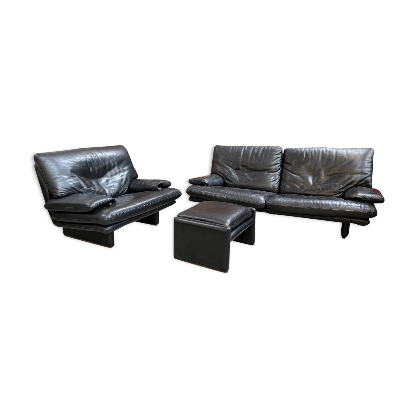 Italian design leather lounge