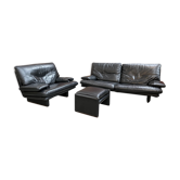 Salon en cuir design italien