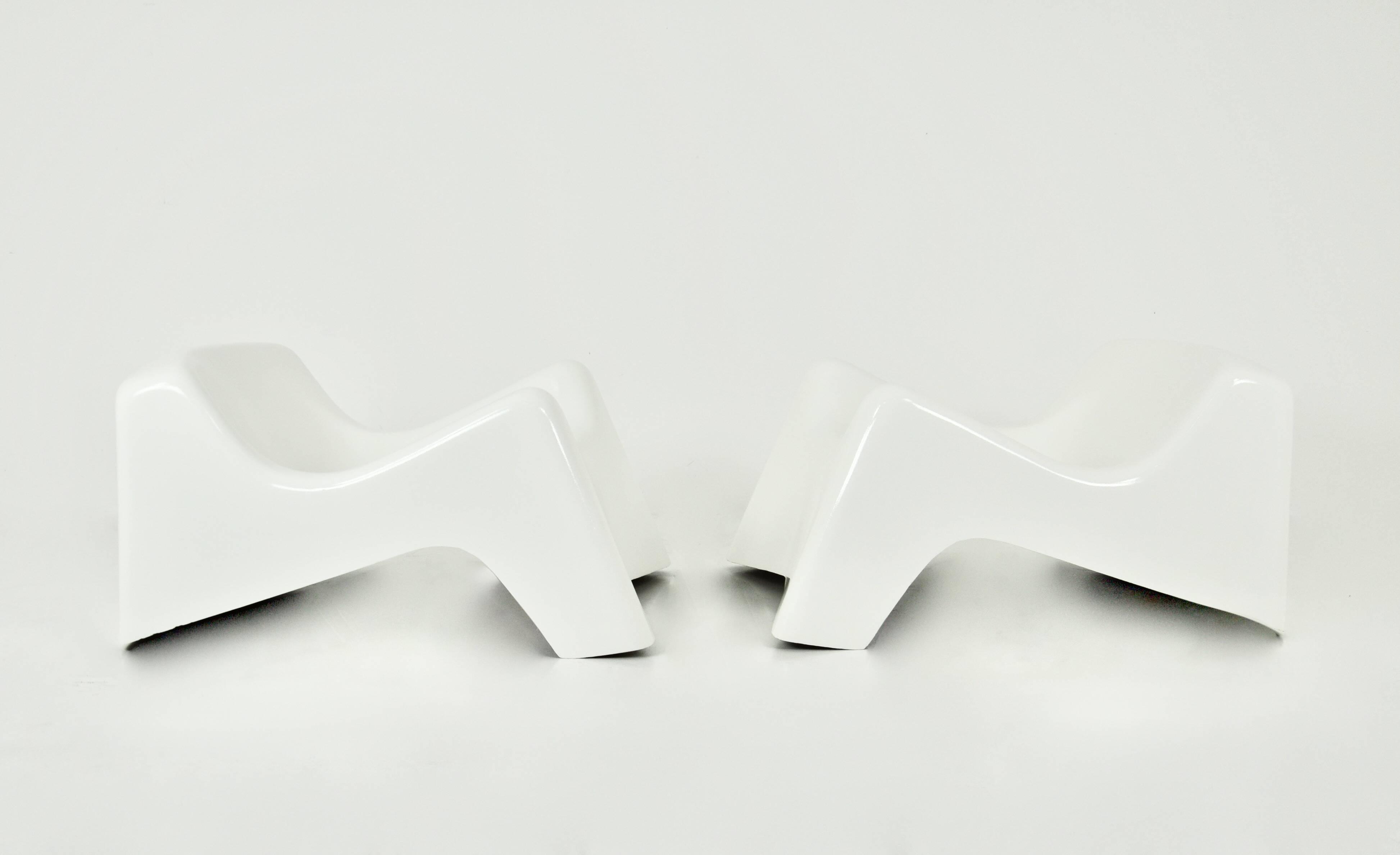 Fauteuils italiens, 1960s, ensemble de 2