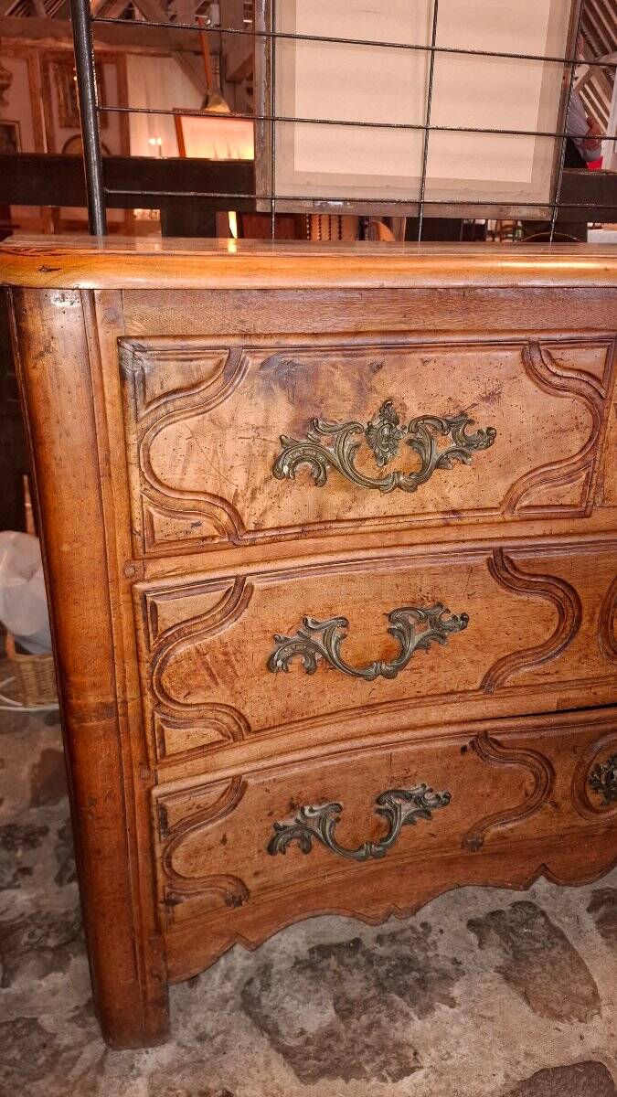 Commode XVIII en noyer
