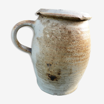 Pot terracotta pottery old pot to handle popular art 19th century