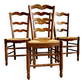 Straw chairs