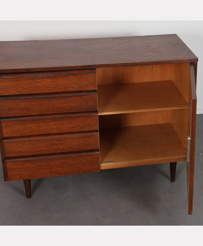 Commode en bois produite par Drevozpracujici podnik, 1960