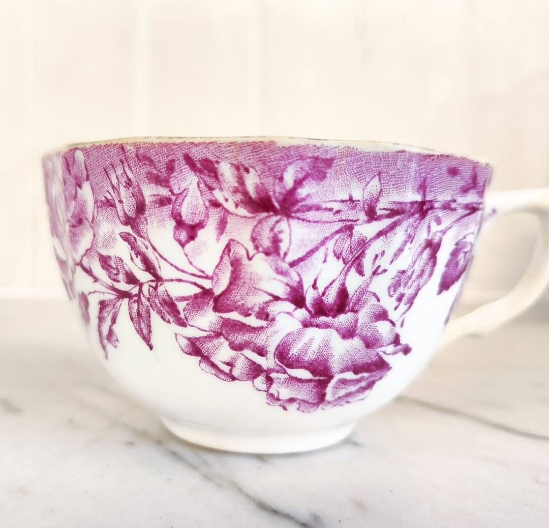 Two English porcelain cups