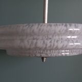 Art Deco glass globe pendant from Clichy