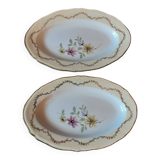 Set of 2 Lamandinoise butter dishes