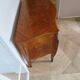 Louis XV commode - 2 drawers - floral marquetry - bronze ornament - 1950